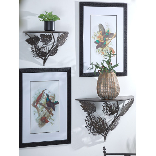 Консоли настенные, набор из 2 штук 60x26x43; 43x21x31см  от Glasar