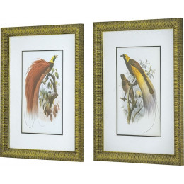 Панно Птицы, 2 предмета 60x3x80см 