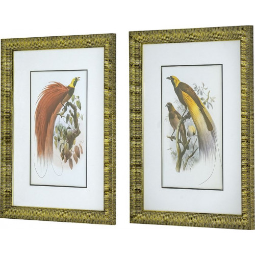 Панно Птицы, 2 предмета 60x3x80см 
