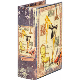 Шкатулка в виде книги 14х6х20см 