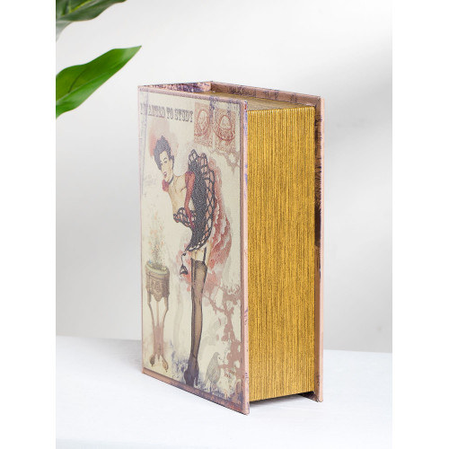 Шкатулка в виде книги 19х8х27см 