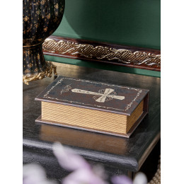Шкатулка в виде книги 14х5х20см 