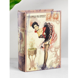 Шкатулка в виде книги 14х6х20см 