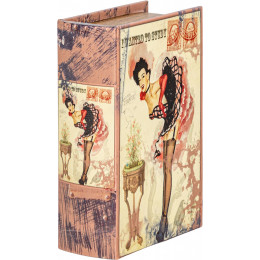 Шкатулка в виде книги 14х6х20см 