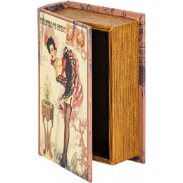 Шкатулка в виде книги 14х6х20см 