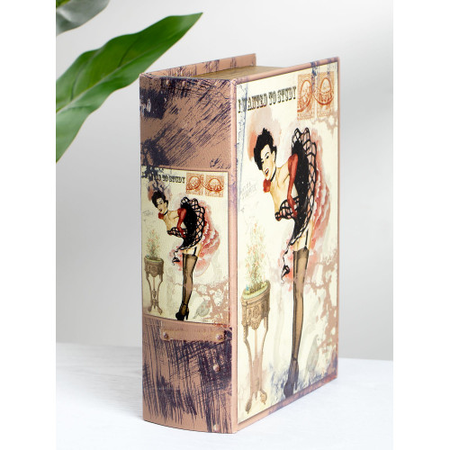 Шкатулка в виде книги 19х8х27см 
