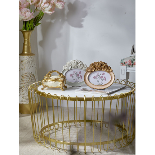 Шкатулка с розами, под старину 15x12x11см 