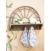Полка-вешалка настенная 60х15х45см  от Glasar