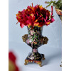Ваза с овнами 14х14х22см  от Glasar