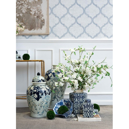 Ваза с крышкой 24x22x41см  от Glasar