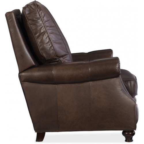 Кресло с реклайнером Winslow Recliner Chair коричневое от американской фабрики Hooker