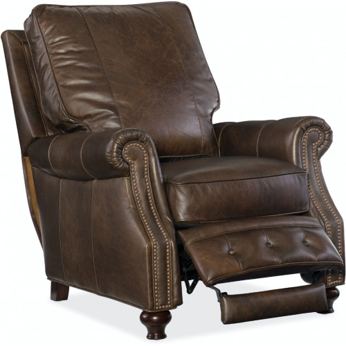 Кресло с реклайнером Winslow Recliner Chair коричневое от американской фабрики Hooker