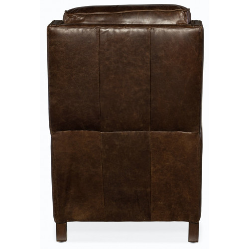 Кресло с реклайнером Regale Power Recliner w/ Power Headrest коричневое от американской фабрики Hooker