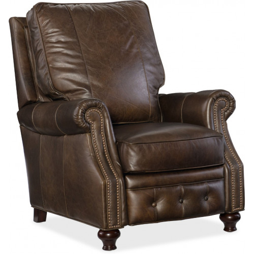 Кресло с реклайнером Winslow Recliner Chair коричневое от американской фабрики Hooker