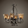 Люстра ВЕТРАЛО/VETRAIO, 6 LT от американской фабрики Аттермост/Uttermost