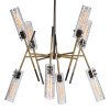 Люстра ТЕЛЕСТО/TELESTO, 8 LT от американской фабрики Аттермост/Uttermost