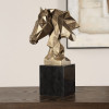 Статуэтка ЧИСЕЛЕД ХОРС БАСТ/Chiseled Horse Bust от американской фабрики Аттермост/Uttermost