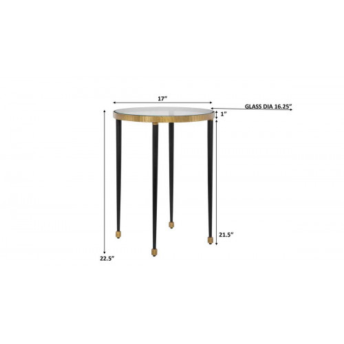 Столик придиванный СТИЛЕТТО/Stiletto от американской фабрики Аттермост/Uttermost