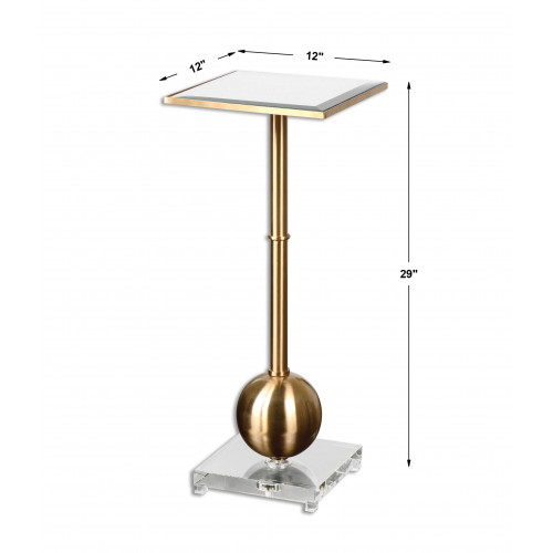 Стол придиванный ЛАТОН/LATON от американской фабрики Аттермост/Uttermost