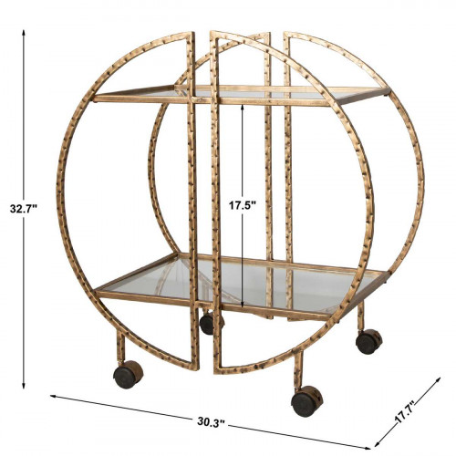 Столик сервировочный ЗЕЛИНА/Zelina от американской фабрики Аттермост/Uttermost