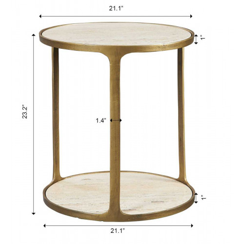 Столик приставной КЛЕНЧ/Clench от американской фабрики Аттермост/Uttermost