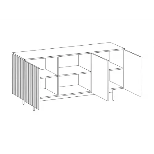 Сервант Mikko 3х-дверный от OGOGOHOME
