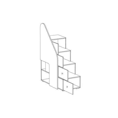 Лестница с ограждением Play от OGOGOHOME